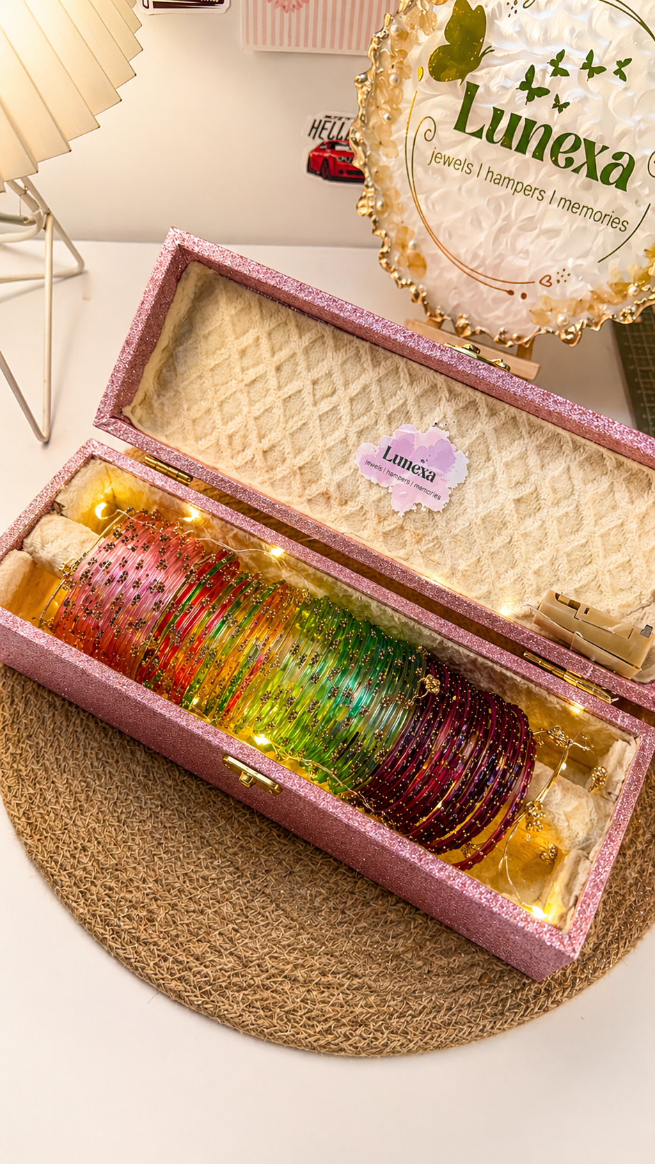 Raindrop Bangles Hamper (4 Bangles Set)