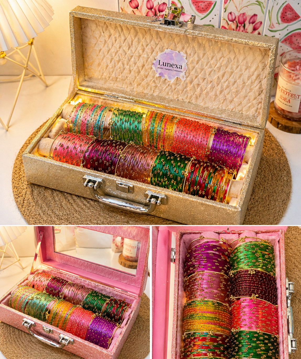 Raindrop 10 Sets Bangles Hamper