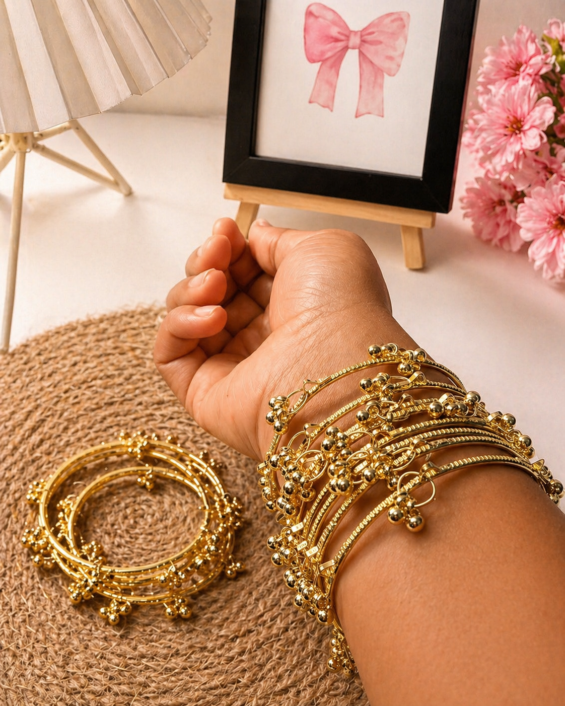 Golden Kashmiri Bangles