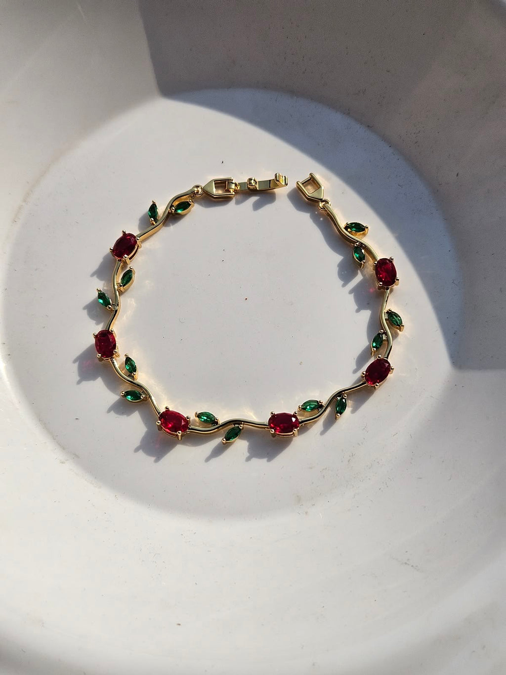 Red Tulip Bracelet